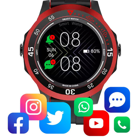 Rubicon Smartwatch + Kopfhörer - MegaGIZZ WATCH