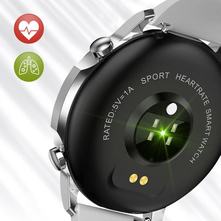 Smartwatch Sport Waterproof Silber - MegaGIZZ WATCH